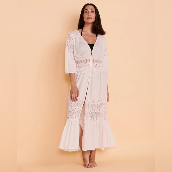 Urban Lux maxi length cover up - Picture 1 of 3